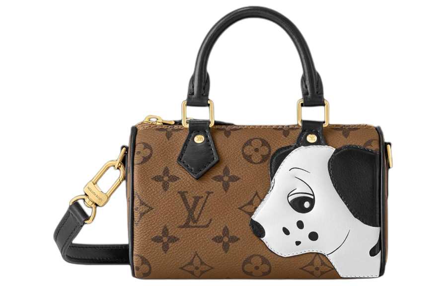 LOUIS VUITTON LOUIS VUITTON X Sun Yitian Nano Speedy Monogram Reverse