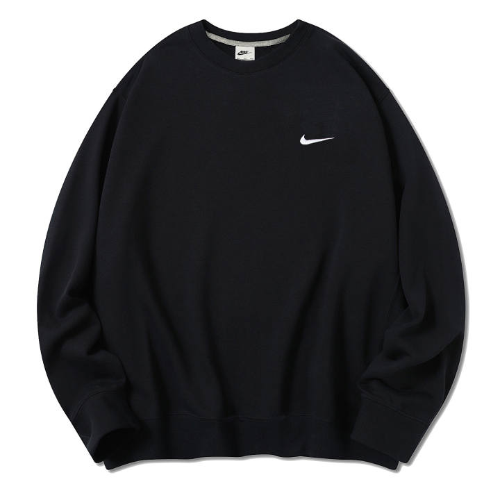 Nike Nike Sweatshirts Unisex Black Crew Neck Moderate Regular