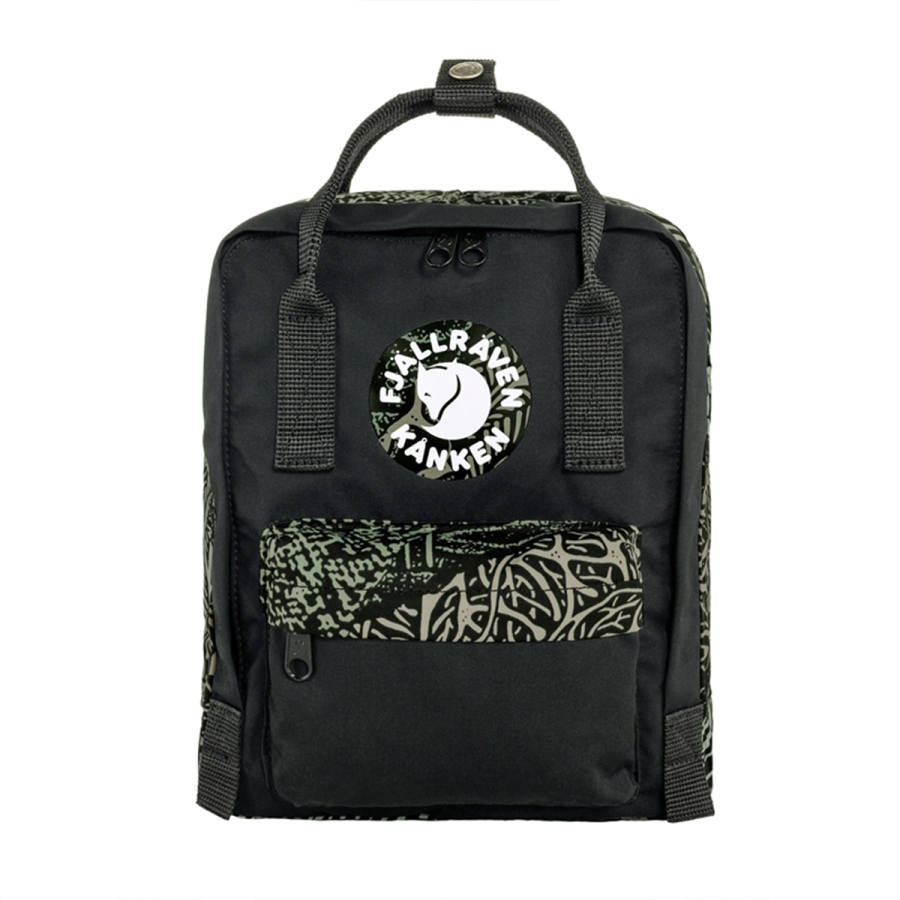 Fjallraven 7L Outdoor Bags Polyester 965 Black Wood Color Unisex