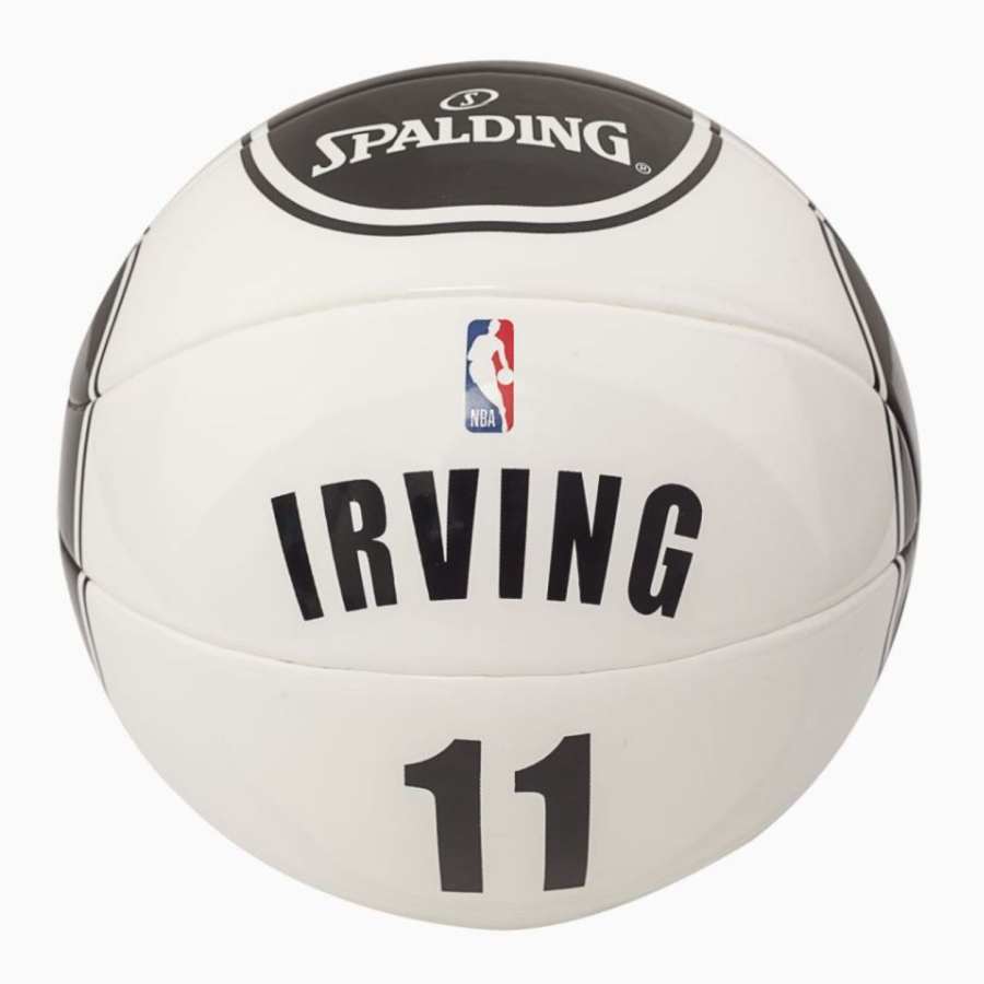 SPALDING SPALDING Pu Basketball White Black 1.Size 5 Ball Training Unisex