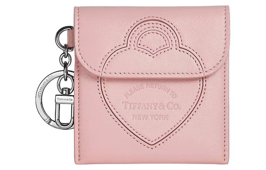 TIFFANY & CO. Return To Tiffany Collection Nappa Leather Pendant Bag Merchandise Women's Rose