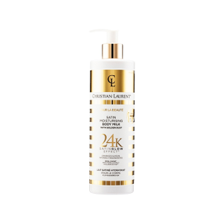 CHRISTIAN LAURENT 24K Gilded Brocade Silky Body Lotion Moisturizing And Hydrating 350ml