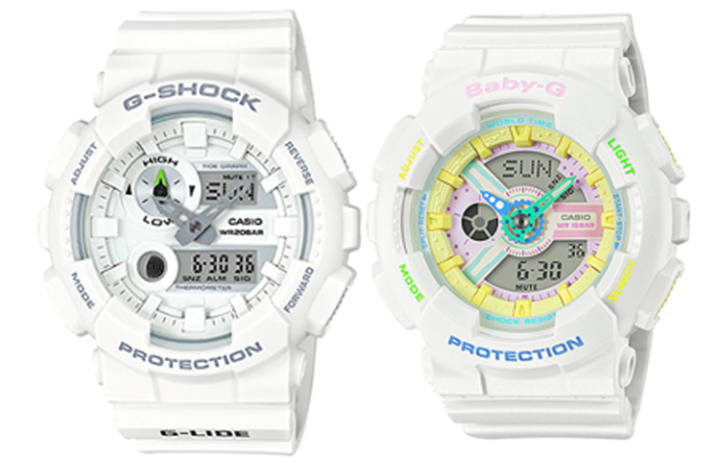 CASIO CASIO Unisex Pair Table Series White Watch