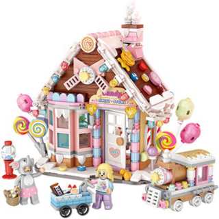 LOZ Candy House Building Blocks 601 1000pcs 1224 2