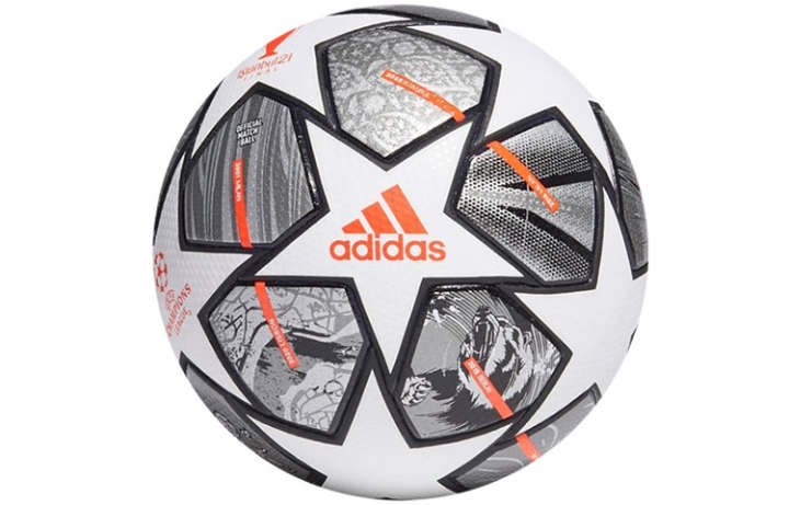 Adidas Adidas Size 5 Soccer Ball Pu Seamless Thermal bonding Unisex Gray White
