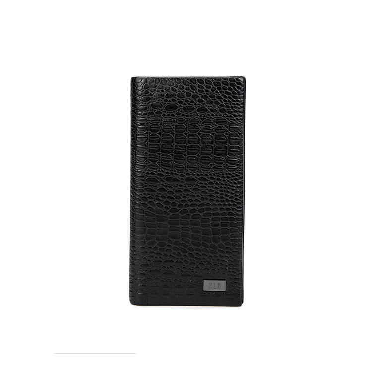 HLA HLA Genuine Leather, Cow Leather Wallet Regular Men's Black