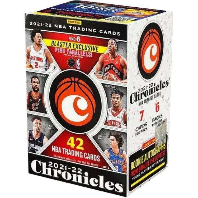 PANINI 2021 22 Basketball NBA Chronicles Blaster Box Chronicles, Grenade Box Sports Cards 1 Box