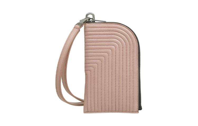 Rick Owens DRKSHDW Cow Leather Wallet Men's Dark Pink
