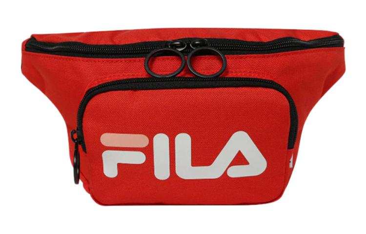 FILA Polyester Crossbody Bag, Fanny Pack Regular Unisex Orange