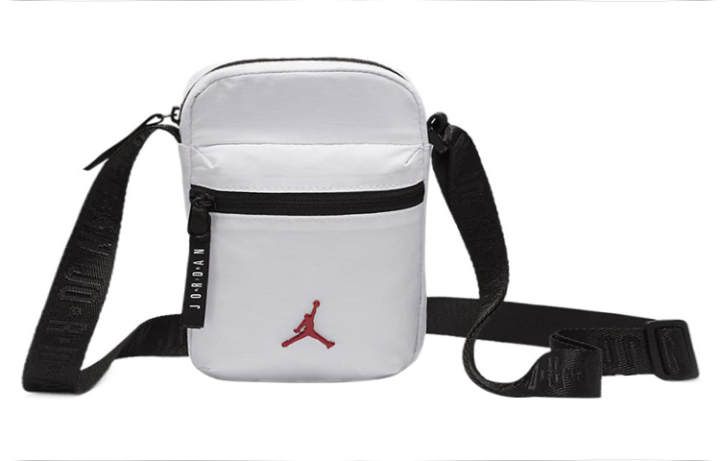 Jordan Jordan Cotton Shoulder Bag, Crossbody Bag Unisex White