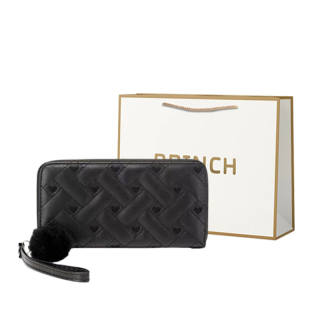 BRINCH Pu Wallet Regular Women's Black/White/Khaki/Brown/Pink