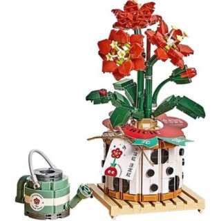 LOZ Destined Red Plastic Building Blocks 703pcs 1285