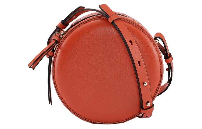 GANNI Recycled Material With Fabric Shoulder Bag Small Women's Red