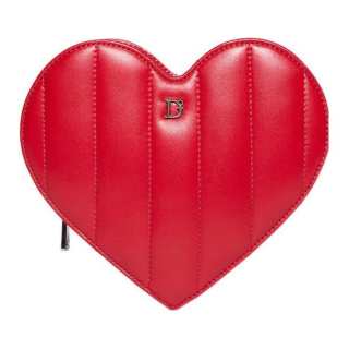 DSQUARED 2 Leather Shoulder Bag, Crossbody Bag Women's Red