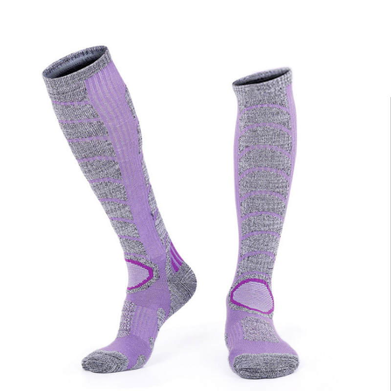 KUFUN Ski Socks Knee High Unisex Fall And Winter