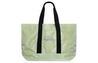 Stussy Nylon Handbag, Shoulder Bag Extra Large Women's Lime