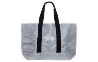 Stussy Nylon One Shoulder Handbag Extra Large Women's Silver