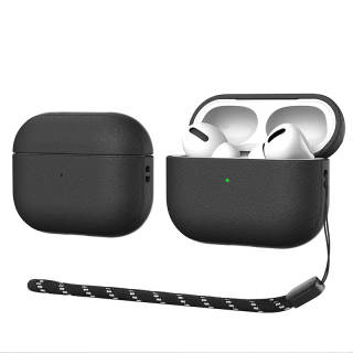 DUXDUCIS Compatibility With AirPods With Lanyard, Non Stick Fingerprint, Impact Resistant Protective Headphone Cases