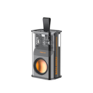RECCI Speakers RSK W30 Bluetooth Connection Portable RGB Multicolor Cool Light, Black
