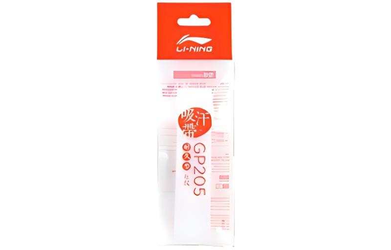 Li-Ning Li Ning Badminton Grip Tapes White Pu Thin GP205 1 Pack