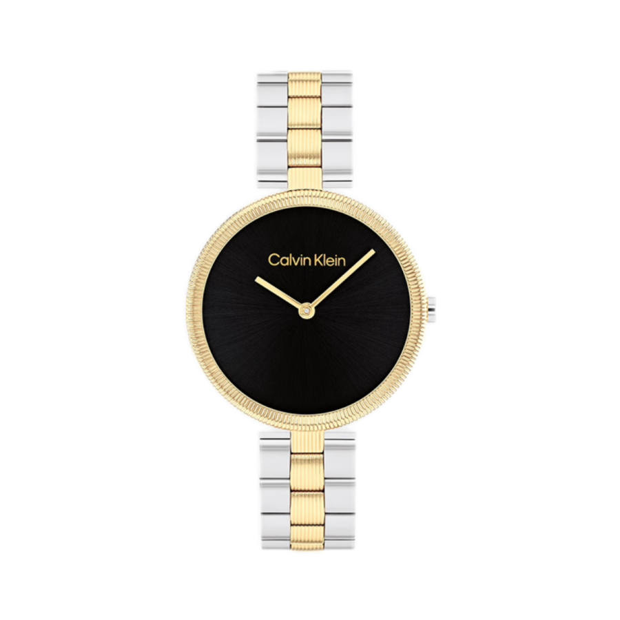 Calvin Klein CK/Calvin Klein Wrist Watches Quartz Movement Black Dial Women's Watch 25100012