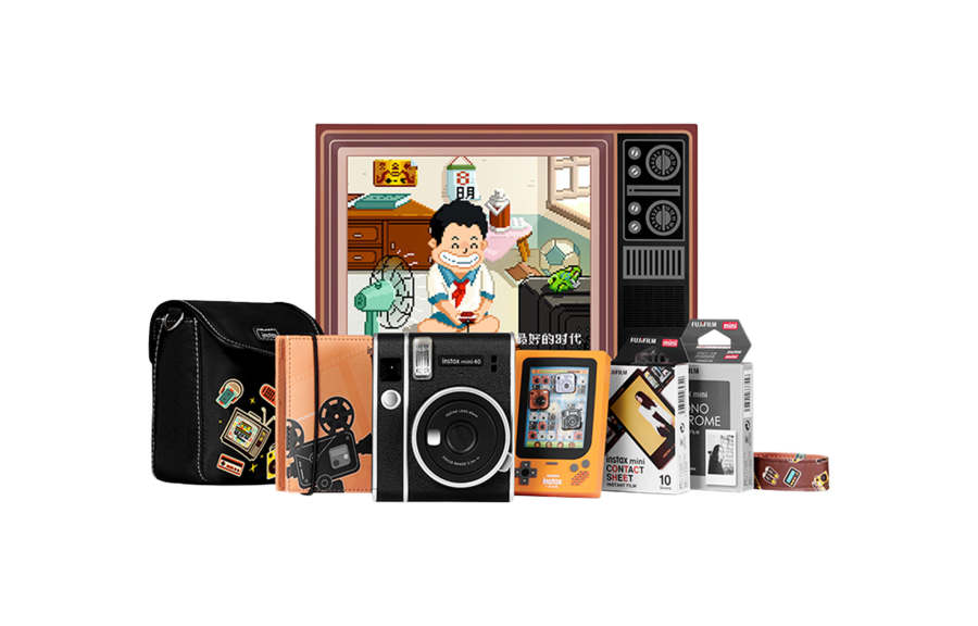 FUJIFILM Cameras INSTAX MINI40 Instant Cameras, One Click, Timeless Fame