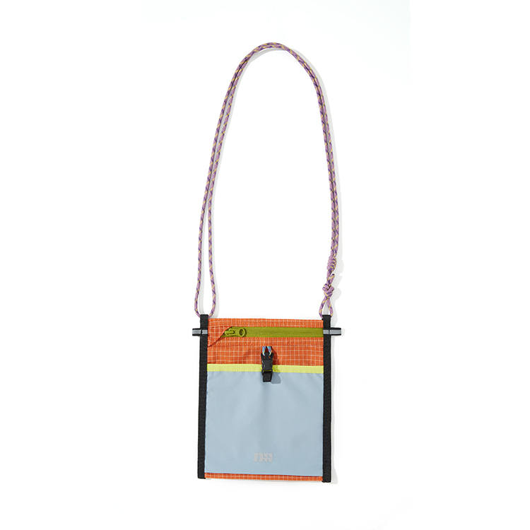 NOTHOMME 0.3L Mini Bag Shoulder Bag Polyester Blue Orange/Yellow Purple/Yellow Green Unisex