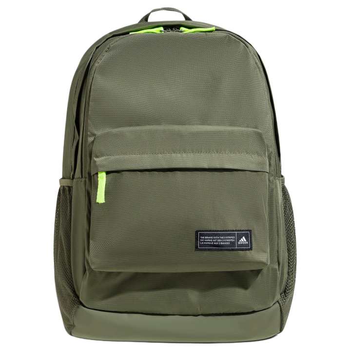 Adidas Adidas Recycled Polyester Backpack Regular Unisex Strata Olive Green
