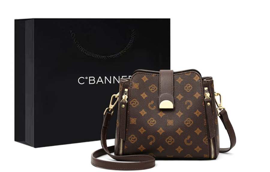 C°BANNER Synthetic Leather Shoulder Bag Regular Women's Coffee