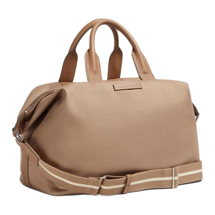 Ermenegildo Zegna Logo-Lettering Raglan Holdall