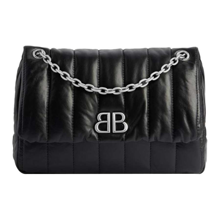 Balenciaga Cow Leather Shoulder Bag Mini Women's Black