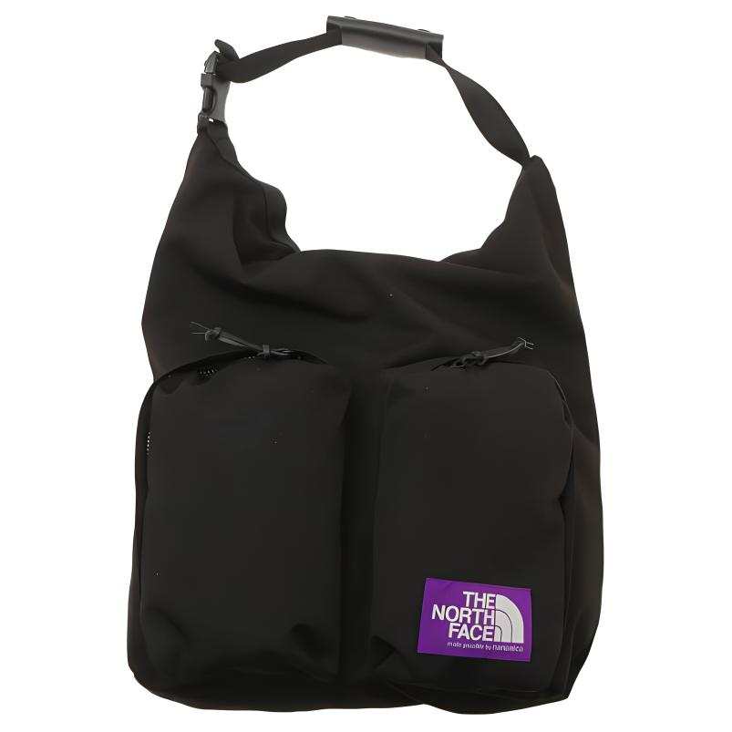 THE NORTH FACE PURPLE LABEL 19L Handbag, Shoulder Bag Polyester Black Unisex