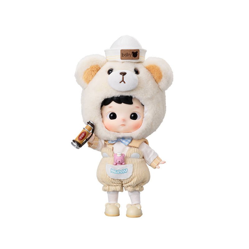 POP MART POP MART HACIPUPU Bear Captain Doll Cute Trendy Figures