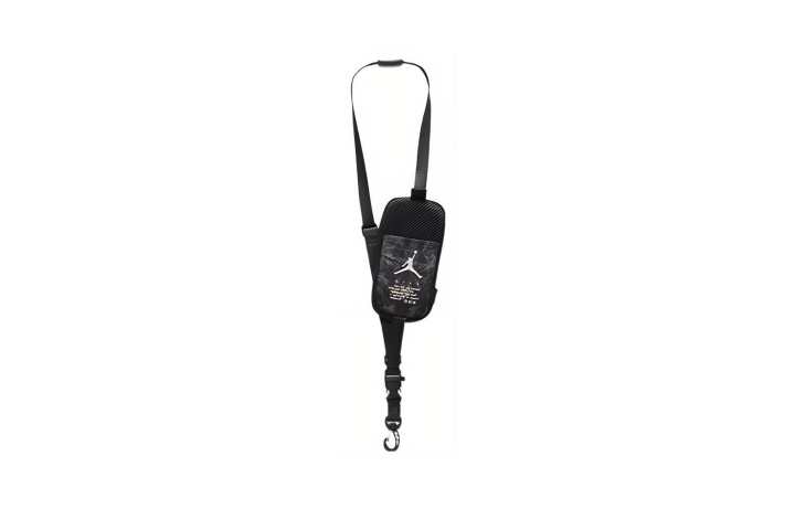 Jordan Jordan Nylon Cell Phone Pouch Regular Unisex Black