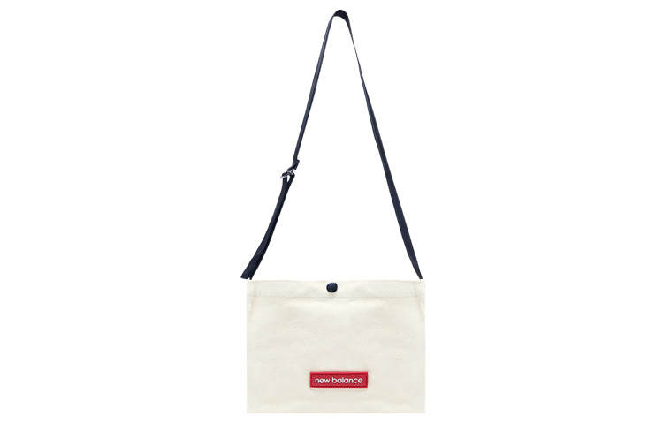 New Balance New Balance Fabric Crossbody Bag, Shoulder Bag Unisex White