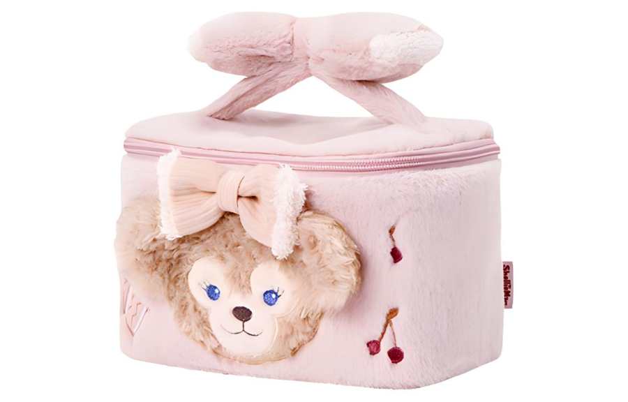 Disney Fabric Makeup Bag Travel Organizers Women's Pink Purple