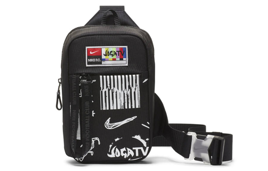 Nike Nike Fabric Crossbody Bag, Sling Bag, Fanny Pack Regular Unisex Black