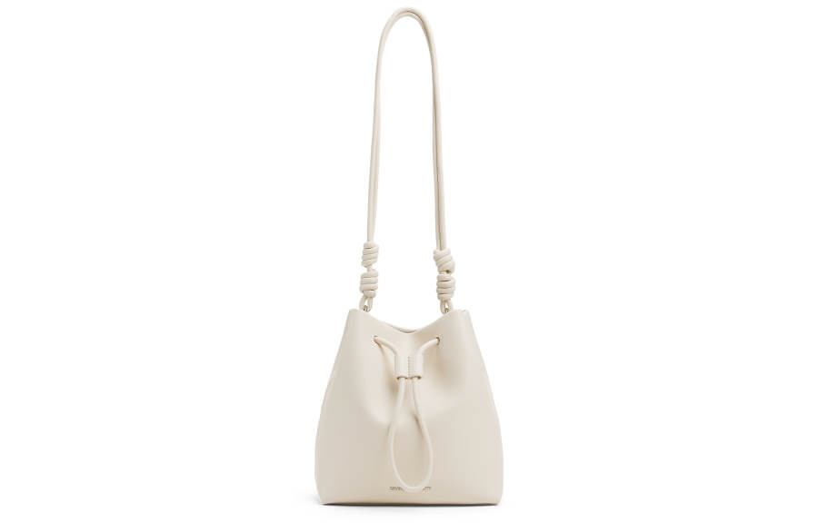 CHARLES&KEITH Polyurethane Crossbody Bags Medium Women's Beige/Black/Gray
