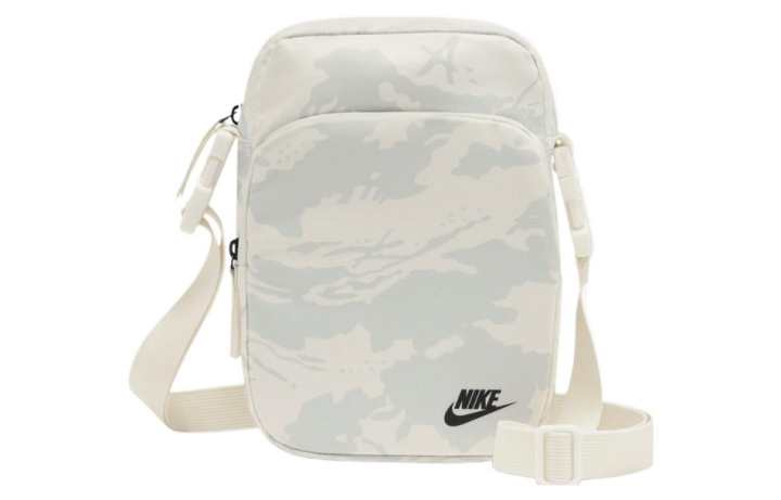 Nike Nike Heritage Fabric Crossbody Bag, Shoulder Bag Unisex White