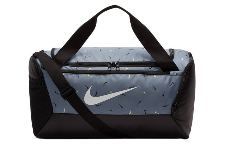 Nike Nike Polyester Storage Bag One Shoulder Gym Bag Regular Unisex Blue Gray