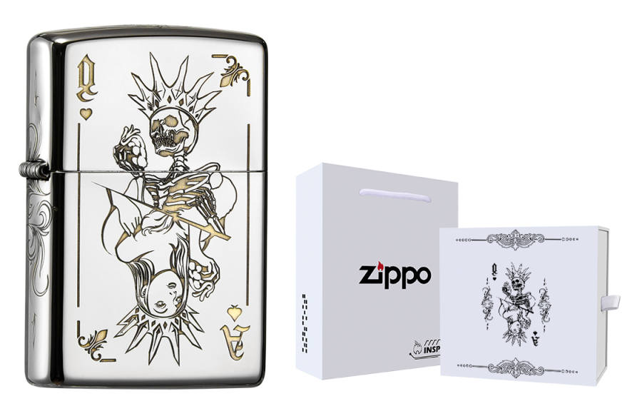 ZIPPO Free Engraving, Greeting Card Writing Service, Contact Customer Service For Details