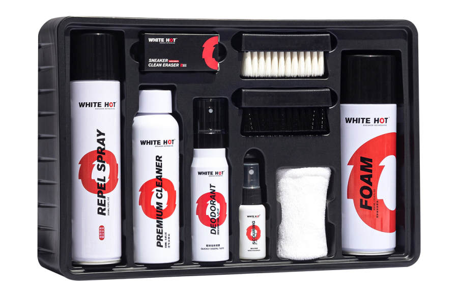 WHITE HOT Shoe Cleaners & Wipes