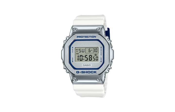 CASIO CASIO Men Full Metal Series Silver Watch GM-5600LC-7PRH
