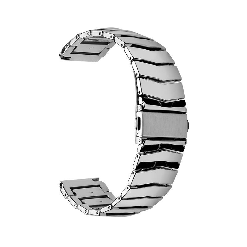 Biaodaige Strap Xiaomi Red Beige Compatibility Stainless Steel Material