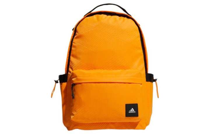 Adidas Adidas Polyester Backpack Regular Unisex Orange Yellow