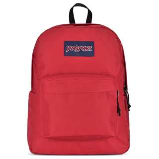 JanSport Polyester Backpack Unisex Red