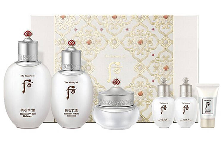 The History Of Whoo Snow Jade Skincare Water Cream Clothing Sets