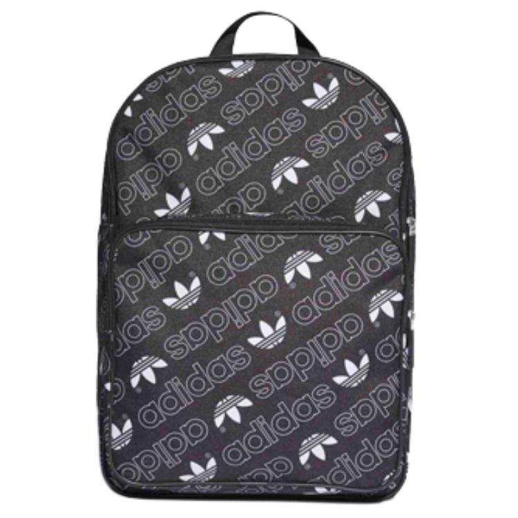 Adidas Originals Polyester Backpack Unisex Black White