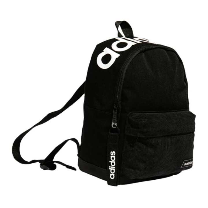 Adidas Adidas Corduroy Polyester Backpack Regular Unisex Black