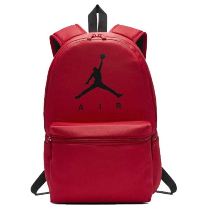Jordan Jordan Polyester Students Backpack Regular Unisex Red